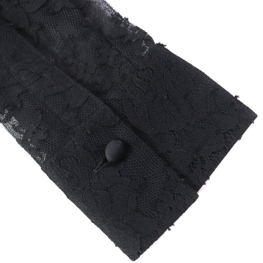 Rene Jacket 6111120 Main: 76% cotton, Main: 24% nylon, Other fabric: 100% silk, Tulle: 100% polyester, Ribbon tape: 100% polyester black Women 36 Used Authentic