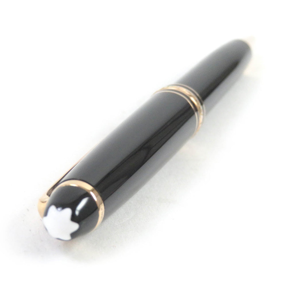 MONTBLANC Ballpoint pen Resin, Gold Plated black mens Used Authentic