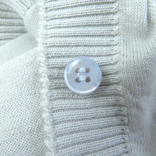 Loro Piana cardigan FAL2551 Main: 100% cashmere Light blue Women 40 Used Authentic