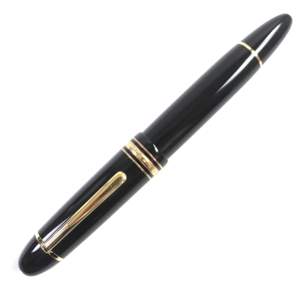 MONTBLANC fountain pen Pen point: K14 Black gold Meisterstuck No.149 mens Used Authentic