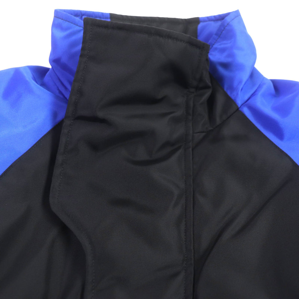 LOUIS VUITTON Blouson 1A63FQ Outer: 100% nylon, Lining: 51% cotton, Lining: 49% nylon, Filling: 100% nylon Black blue mens 46 Used Authentic