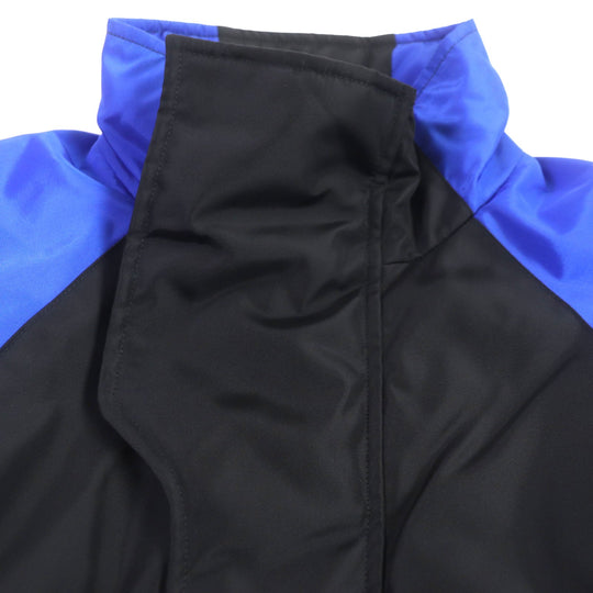 LOUIS VUITTON Blouson 1A63FQ Outer: 100% nylon, Lining: 51% cotton, Lining: 49% nylon, Filling: 100% nylon Black blue mens 46 Used Authentic