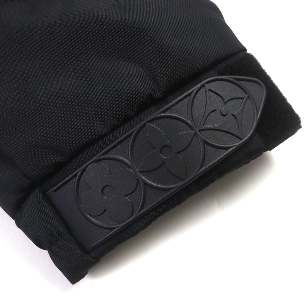 LOUIS VUITTON Blouson 1A63FQ Outer: 100% nylon, Lining: 51% cotton, Lining: 49% nylon, Filling: 100% nylon Black blue mens 46 Used Authentic