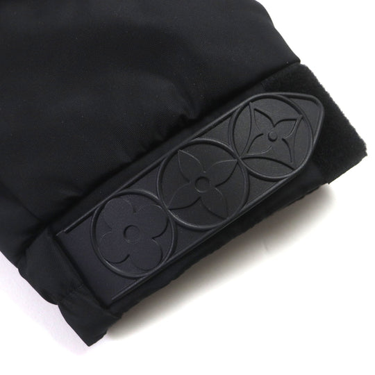 LOUIS VUITTON Blouson 1A63FQ Outer: 100% nylon, Lining: 51% cotton, Lining: 49% nylon, Filling: 100% nylon Black blue mens 46 Used Authentic