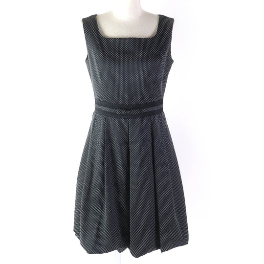 Rene one piece Outer material: 54% cotton, Outer material: 42% polyester, Outer material: 4% polyurethane, Lining: 100% cupra, Part: 60% rayon Black White Women 36 Used Authentic