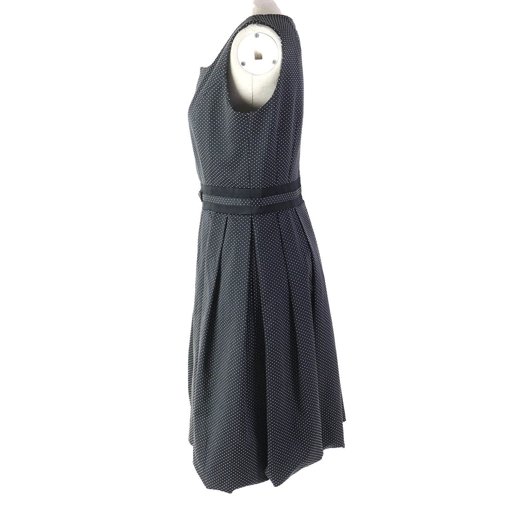 Rene one piece Outer material: 54% cotton, Outer material: 42% polyester, Outer material: 4% polyurethane, Lining: 100% cupra, Part: 60% rayon Black White Women 36 Used Authentic