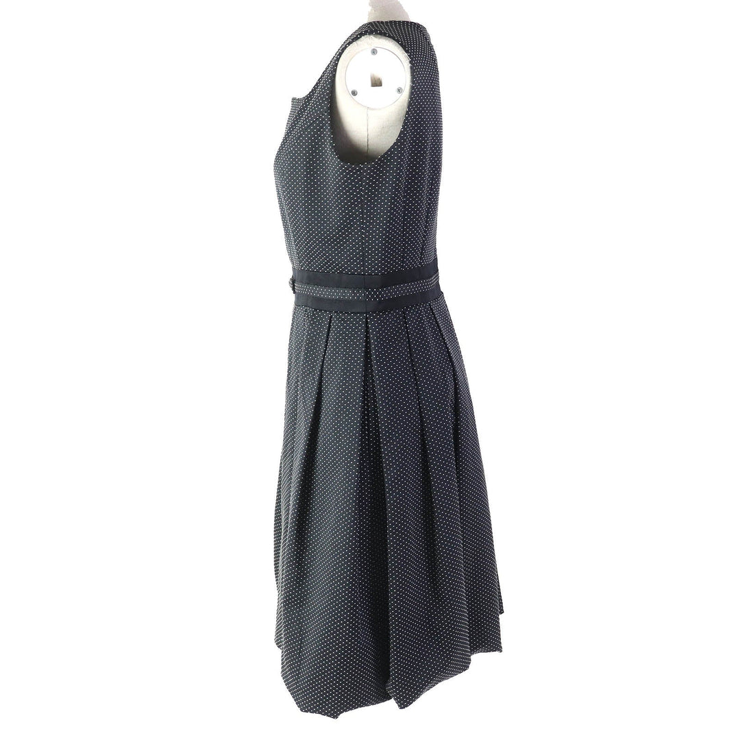 Rene one piece Outer material: 54% cotton, Outer material: 42% polyester, Outer material: 4% polyurethane, Lining: 100% cupra, Part: 60% rayon Black White Women 36 Used Authentic