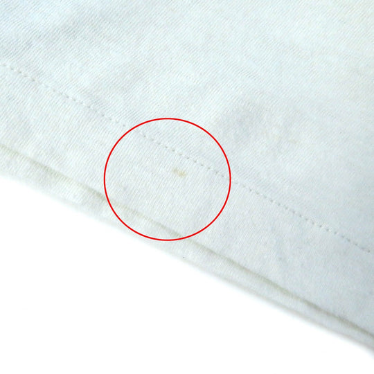 Christian Dior Short sleeve T-shirt Main: 86% cotton, 14% linen White gray Women XS Used Authentic