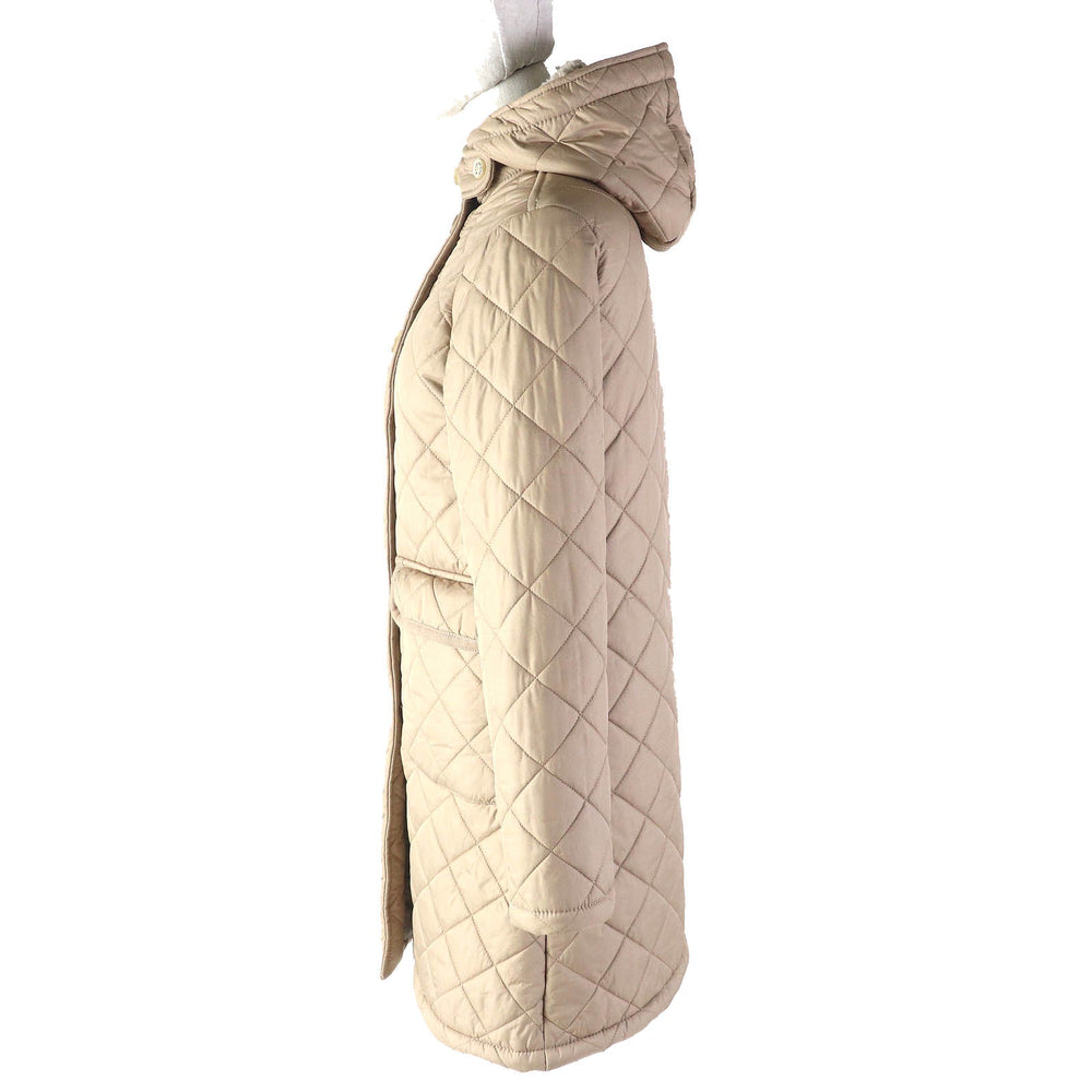 Mackintosh coat Outer: 100% polyester, Lining: 100% polyester, Filling: 100% polyester Beige type Grande Women 34 Used Authentic