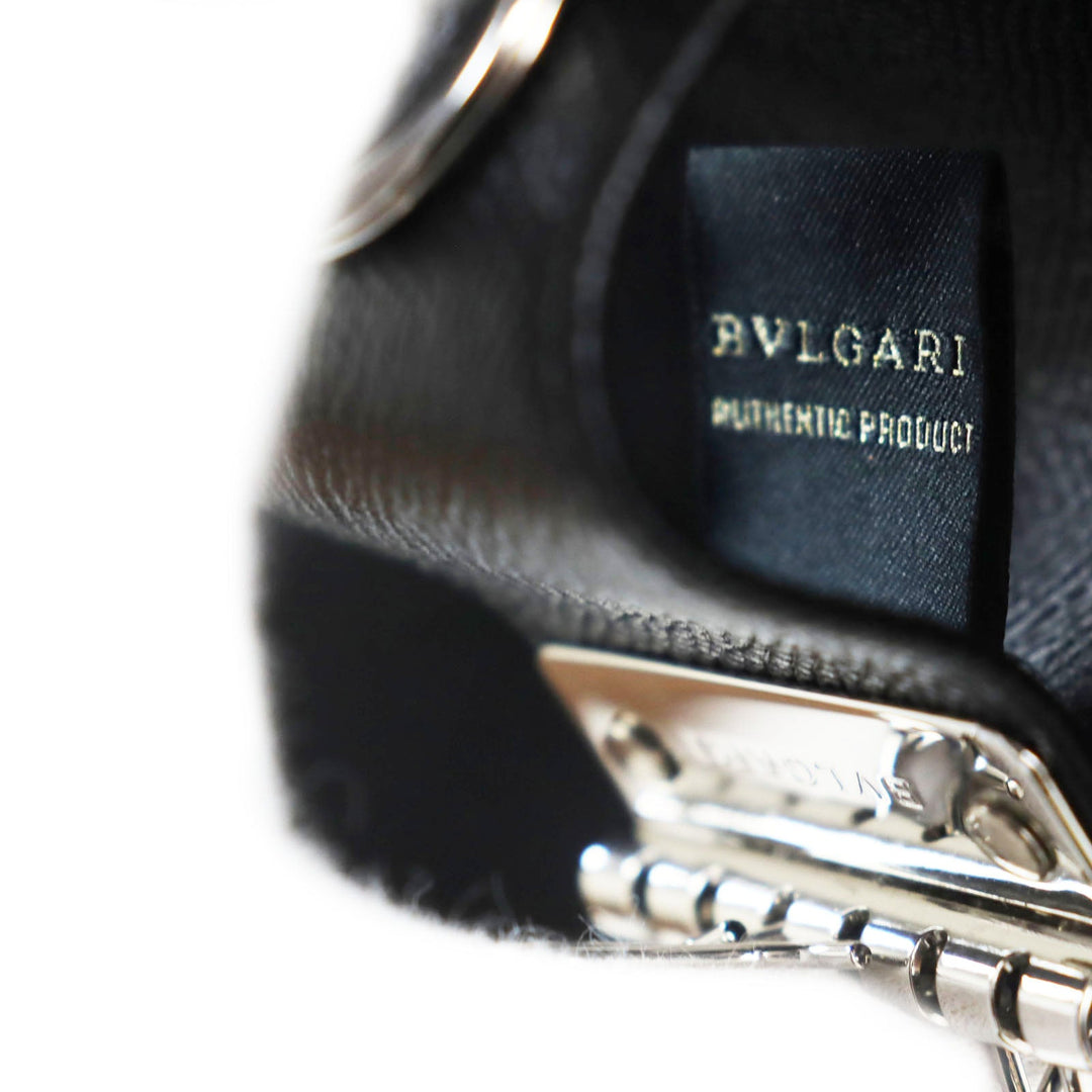 BVLGARI Key case Key holder  288605 Main: Leather black Bulgari Bulgariman mens Used Authentic