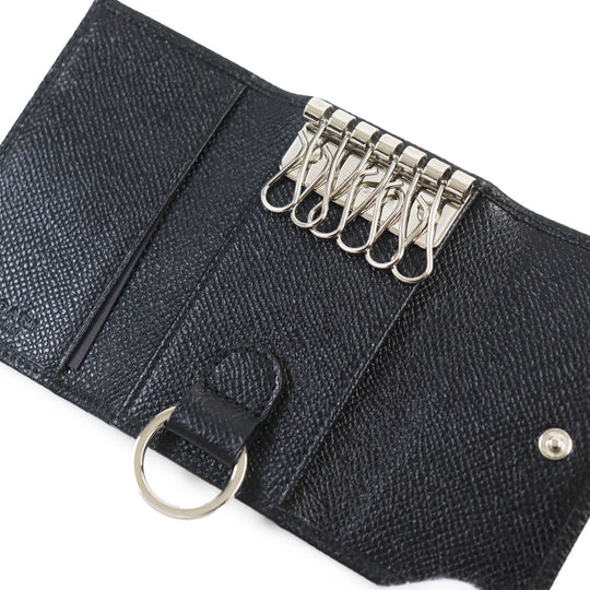 BVLGARI Key case Key holder  288605 Main: Leather black Bulgari Bulgariman mens Used Authentic