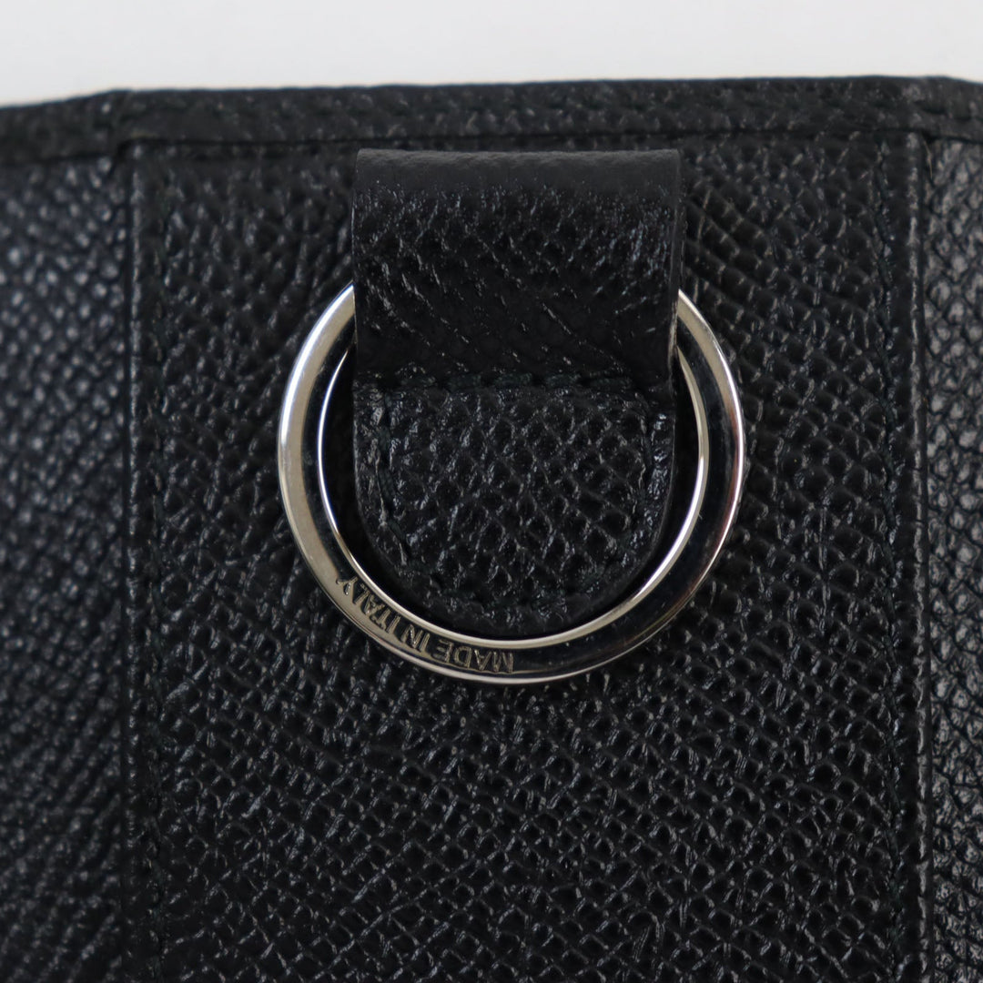 BVLGARI Key case Key holder  288605 Main: Leather black Bulgari Bulgariman mens Used Authentic