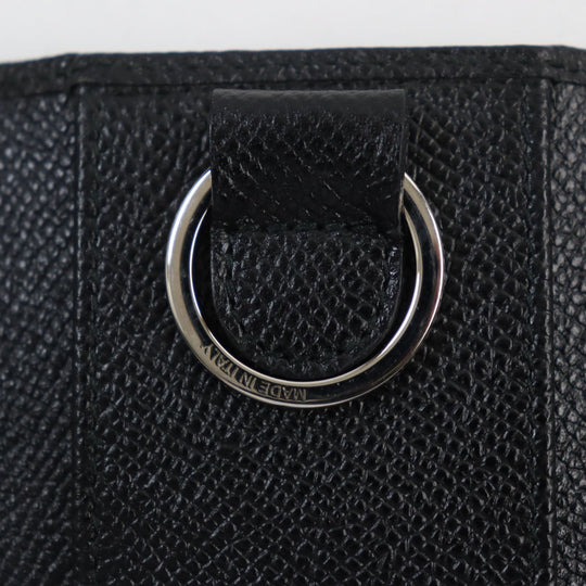 BVLGARI Key case Key holder  288605 Main: Leather black Bulgari Bulgariman mens Used Authentic