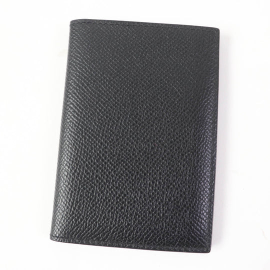 HERMES Card Case Main: Epsom black MC2 Euclid Women Used Authentic