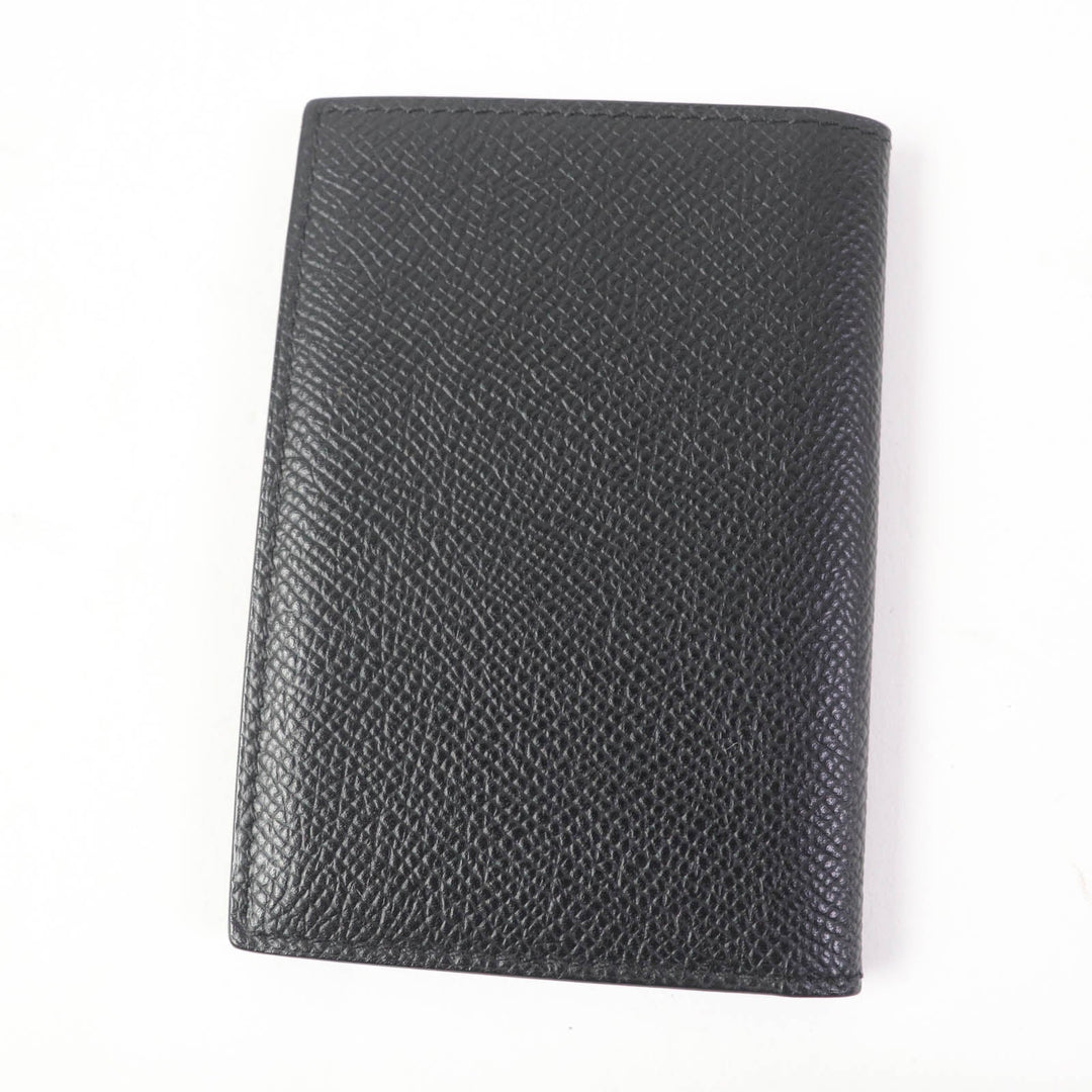 HERMES Card Case Main: Epsom black MC2 Euclid Women Used Authentic