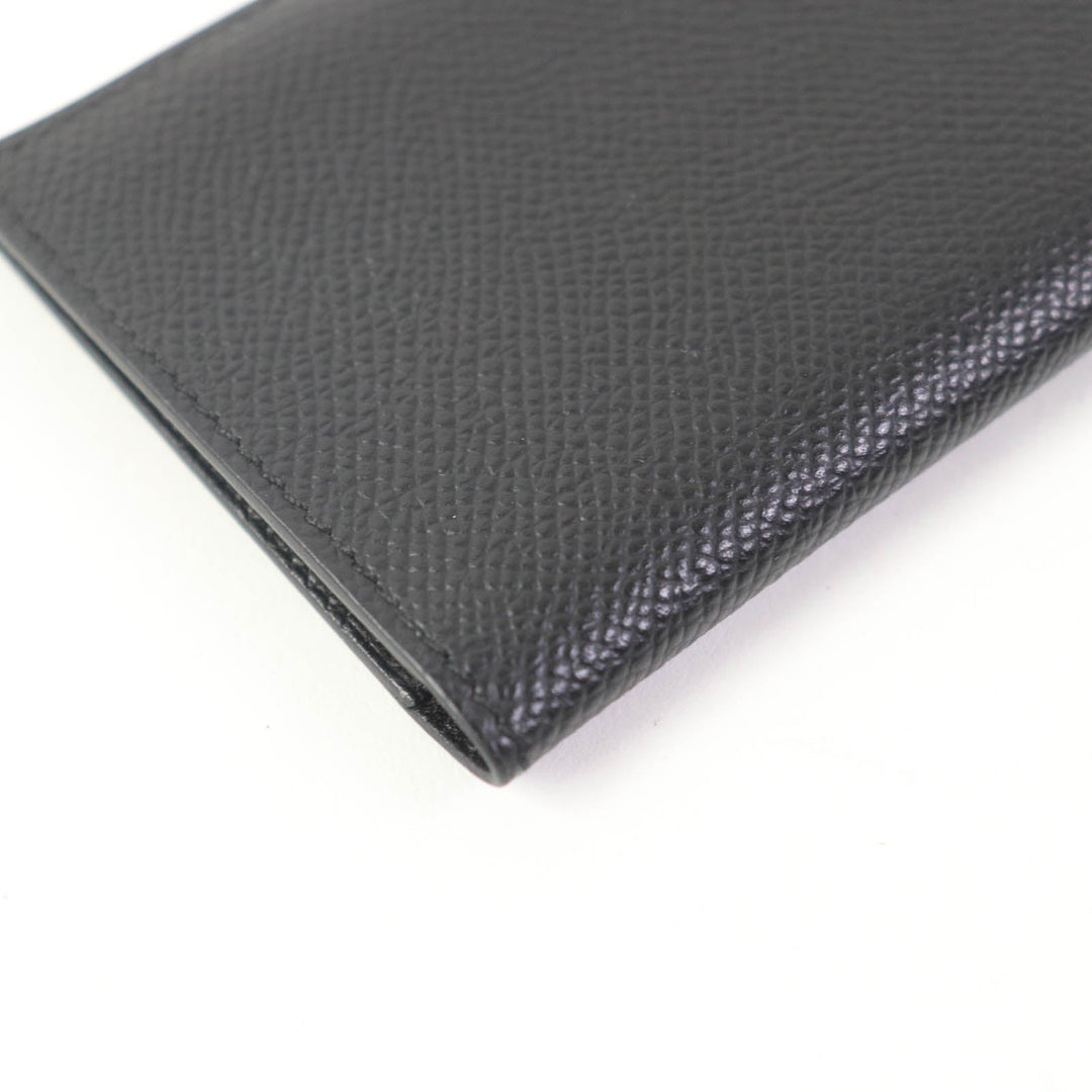 HERMES Card Case Main: Epsom black MC2 Euclid Women Used Authentic
