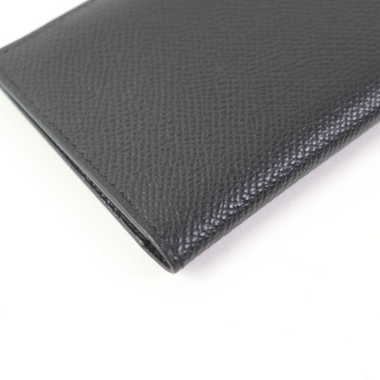 HERMES Card Case Main: Epsom black MC2 Euclid Women Used Authentic