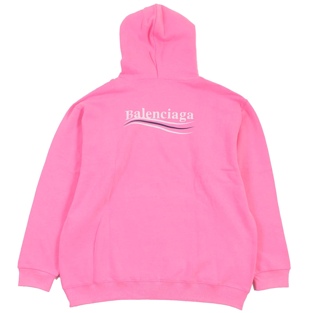 BALENCIAGA Hoodie 600583 Main: 100% cotton pink mens M Used Authentic