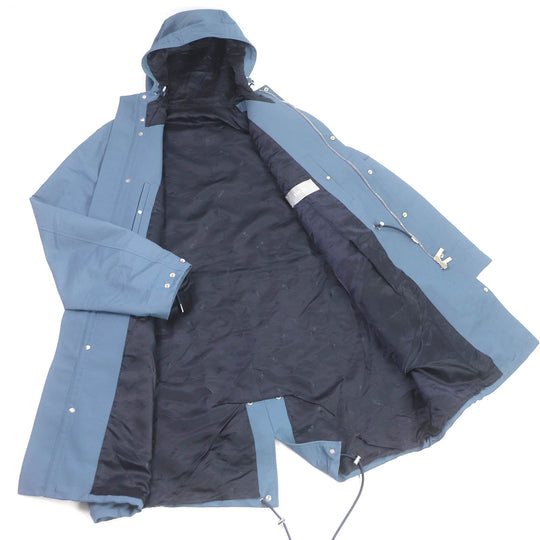 DIOR HOMME Mod coat 033C313C4875 Outer: 63% nylon, Outer: 37% cotton, Lining: 100% cupra, Part: 100% rayon blue mens 48 Used Authentic