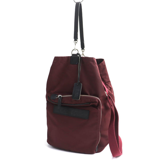 Felisi Shoulder Bag 21/48/DS09 Main: Nylon, Part: Leather Bordeaux Women Used Authentic
