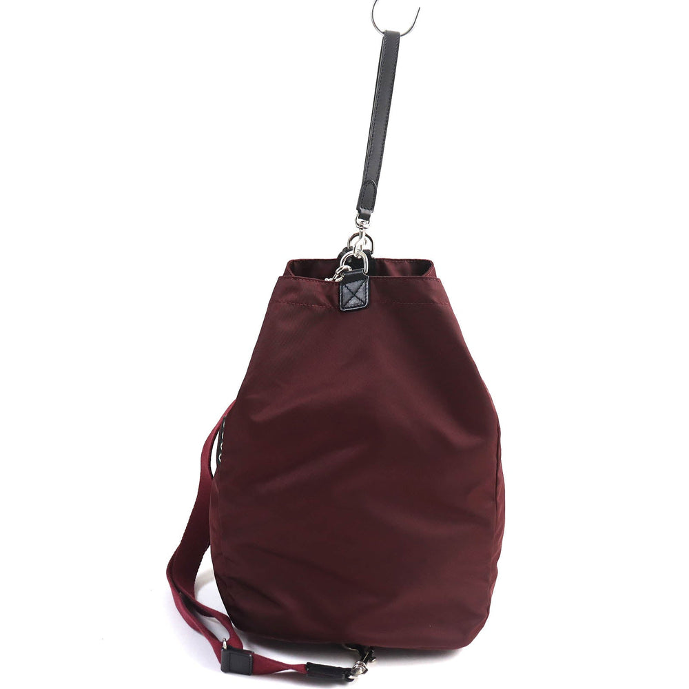 Felisi Shoulder Bag 21/48/DS09 Main: Nylon, Part: Leather Bordeaux Women Used Authentic