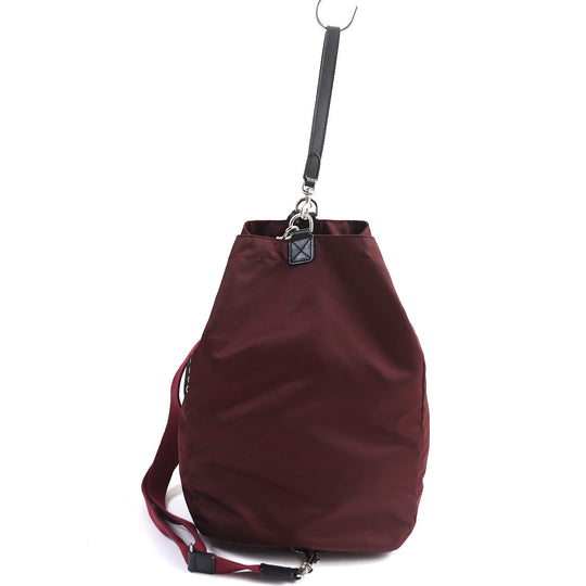 Felisi Shoulder Bag 21/48/DS09 Main: Nylon, Part: Leather Bordeaux Women Used Authentic