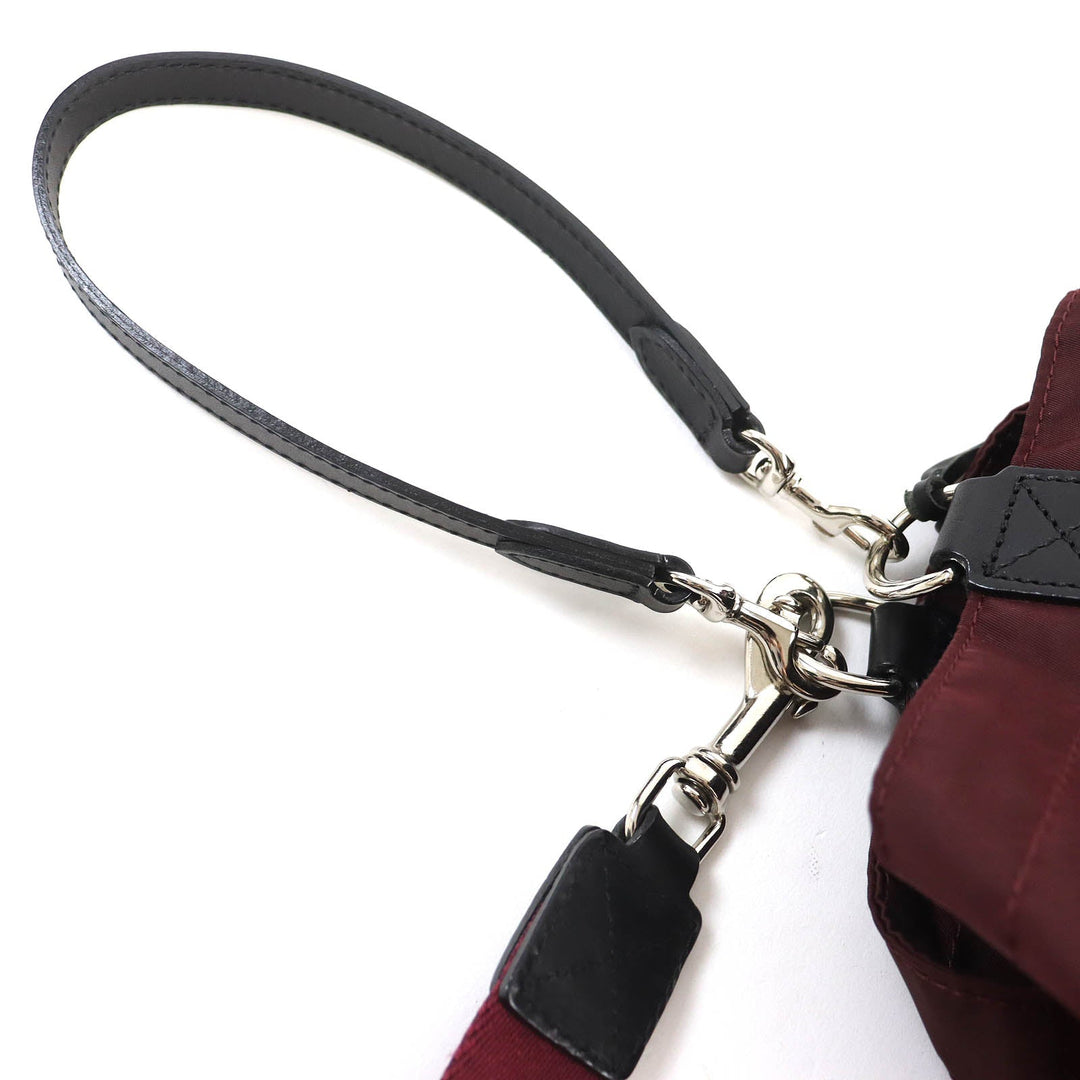 Felisi Shoulder Bag 21/48/DS09 Main: Nylon, Part: Leather Bordeaux Women Used Authentic