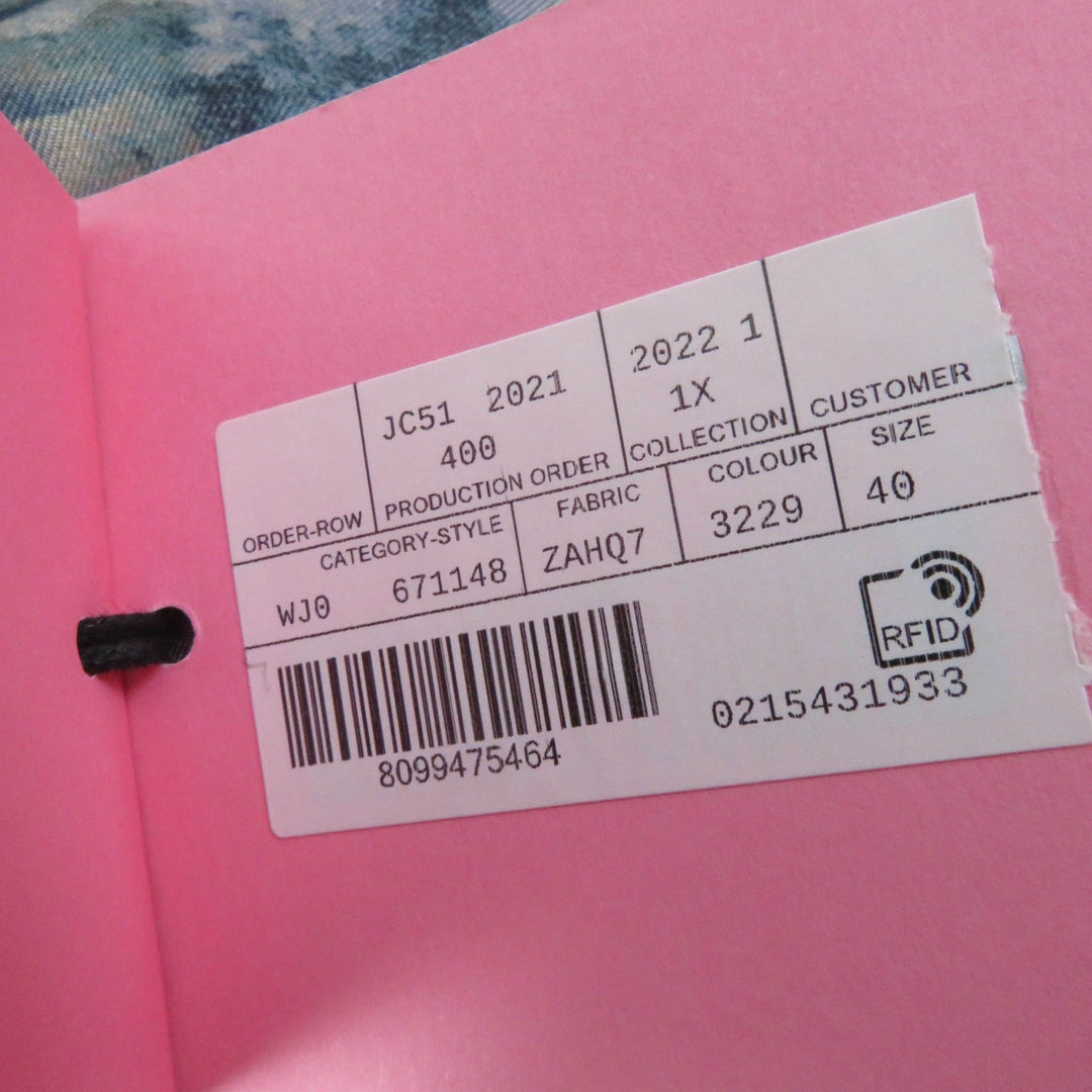 GUCCI Long sleeve shirt 671148 Main: 100% silk multicolor Women 40 Used Authentic