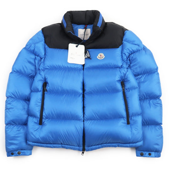 MONCLER Down jacket 1A00147 Outer: 100% nylon, Lining: 100% nylon, Part: 100% nylon, Part: 100% nylon, Part: 100% nylon blue PEUPLIER mens 3 Used Authentic