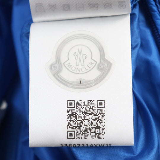 MONCLER Down jacket 1A00147 Outer: 100% nylon, Lining: 100% nylon, Part: 100% nylon, Part: 100% nylon, Part: 100% nylon blue PEUPLIER mens 3 Used Authentic