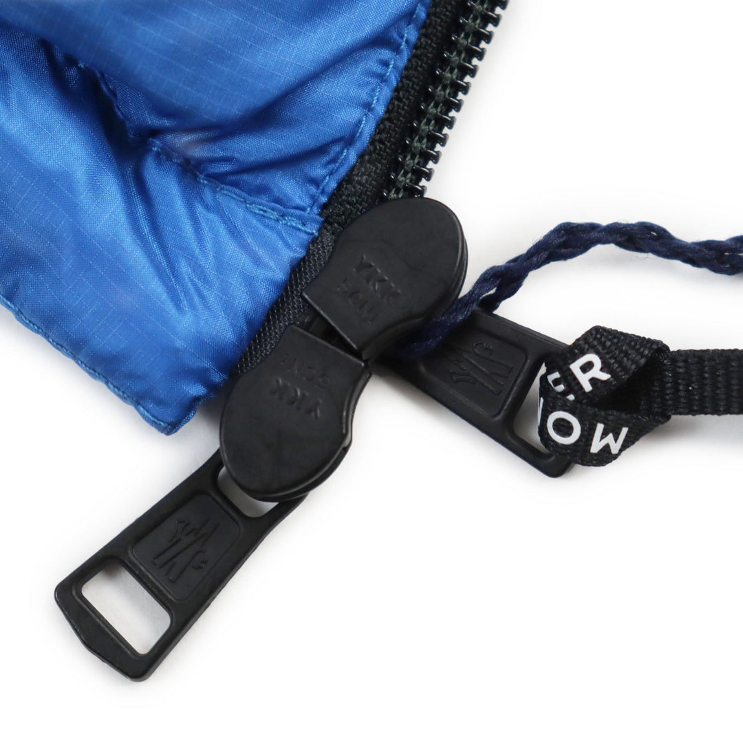 MONCLER Down jacket 1A00147 Outer: 100% nylon, Lining: 100% nylon, Part: 100% nylon, Part: 100% nylon, Part: 100% nylon blue PEUPLIER mens 3 Used Authentic