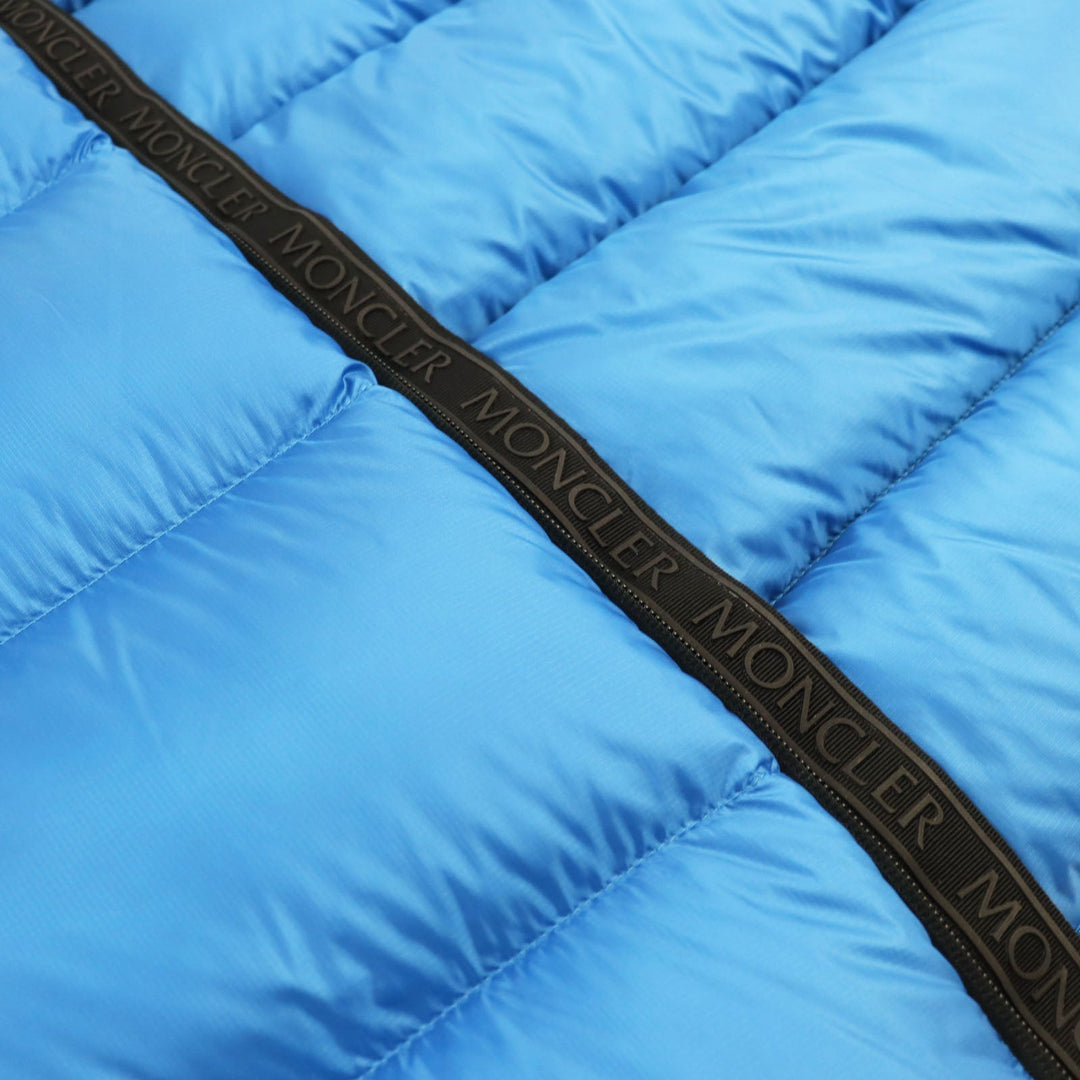 MONCLER Down jacket 1A00147 Outer: 100% nylon, Lining: 100% nylon, Part: 100% nylon, Part: 100% nylon, Part: 100% nylon blue PEUPLIER mens 3 Used Authentic