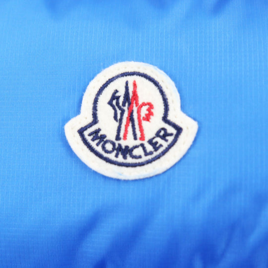 MONCLER Down jacket 1A00147 Outer: 100% nylon, Lining: 100% nylon, Part: 100% nylon, Part: 100% nylon, Part: 100% nylon blue PEUPLIER mens 3 Used Authentic
