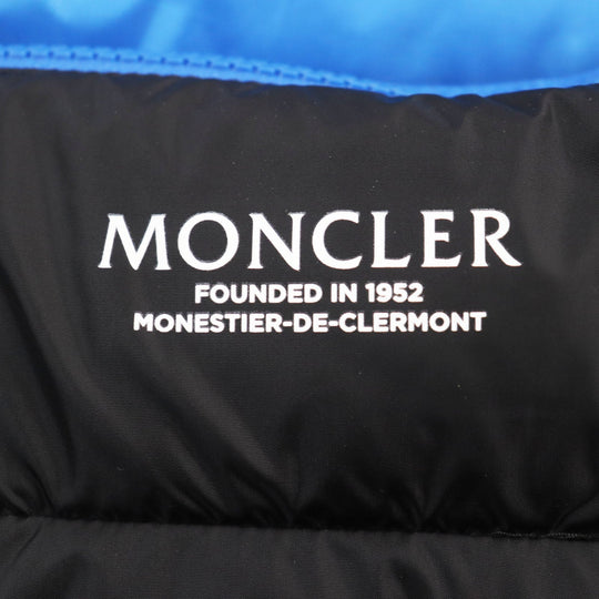 MONCLER Down jacket 1A00147 Outer: 100% nylon, Lining: 100% nylon, Part: 100% nylon, Part: 100% nylon, Part: 100% nylon blue PEUPLIER mens 3 Used Authentic