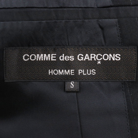 COMME des GARCONS HOMME PLUS Chester coat PR-J013 Outer: 100% wool, Part: 100% cotton, Lining: 100% cupra black mens S Used Authentic