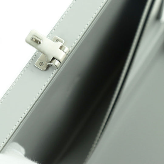 Dior HOMME Briefcase 1LXBR157CDP Main: CD Diamond Canvas, Part: Leather gray mens Used Authentic