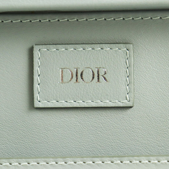 Dior HOMME Briefcase 1LXBR157CDP Main: CD Diamond Canvas, Part: Leather gray mens Used Authentic