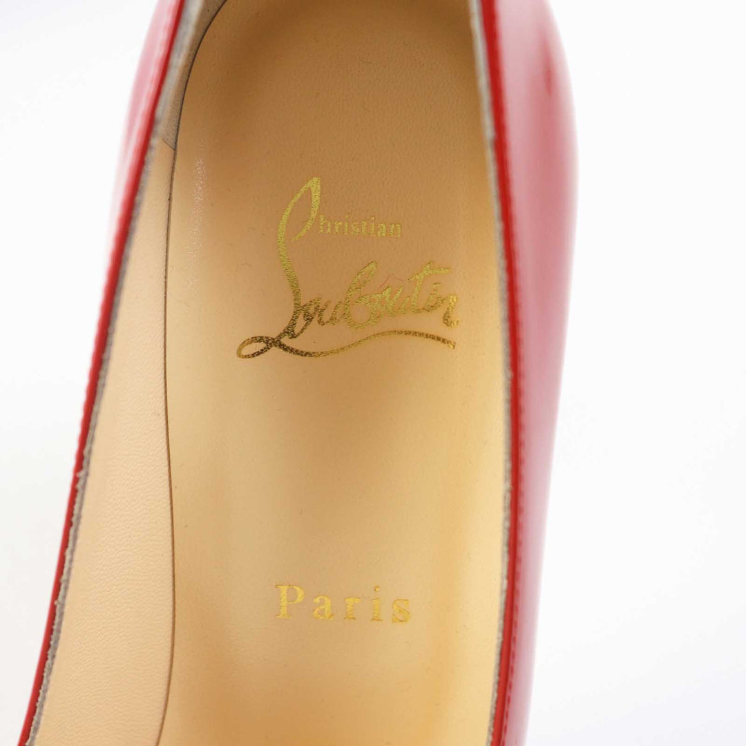 Christian Louboutin pumps 3140236 Main: Patent leather ROUGE DE MARS SIMPLENODO 100 Women 38 Used Authentic
