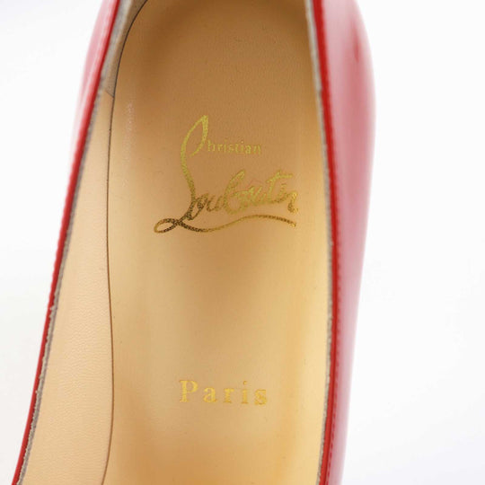 Christian Louboutin pumps 3140236 Main: Patent leather ROUGE DE MARS SIMPLENODO 100 Women 38 Used Authentic