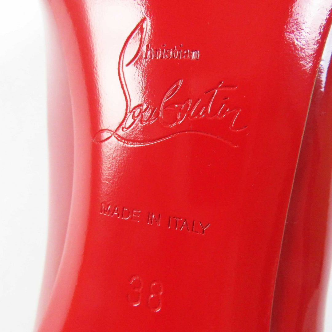 Christian Louboutin pumps 3140236 Main: Patent leather ROUGE DE MARS SIMPLENODO 100 Women 38 Used Authentic
