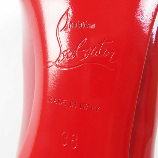 Christian Louboutin pumps 3140236 Main: Patent leather ROUGE DE MARS SIMPLENODO 100 Women 38 Used Authentic