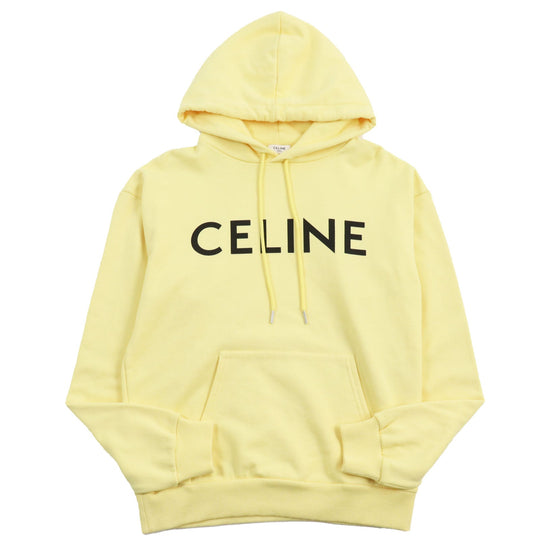 CELINE Hoodie 2Y321052H Main: 100% cotton yellow mens XS Used Authentic