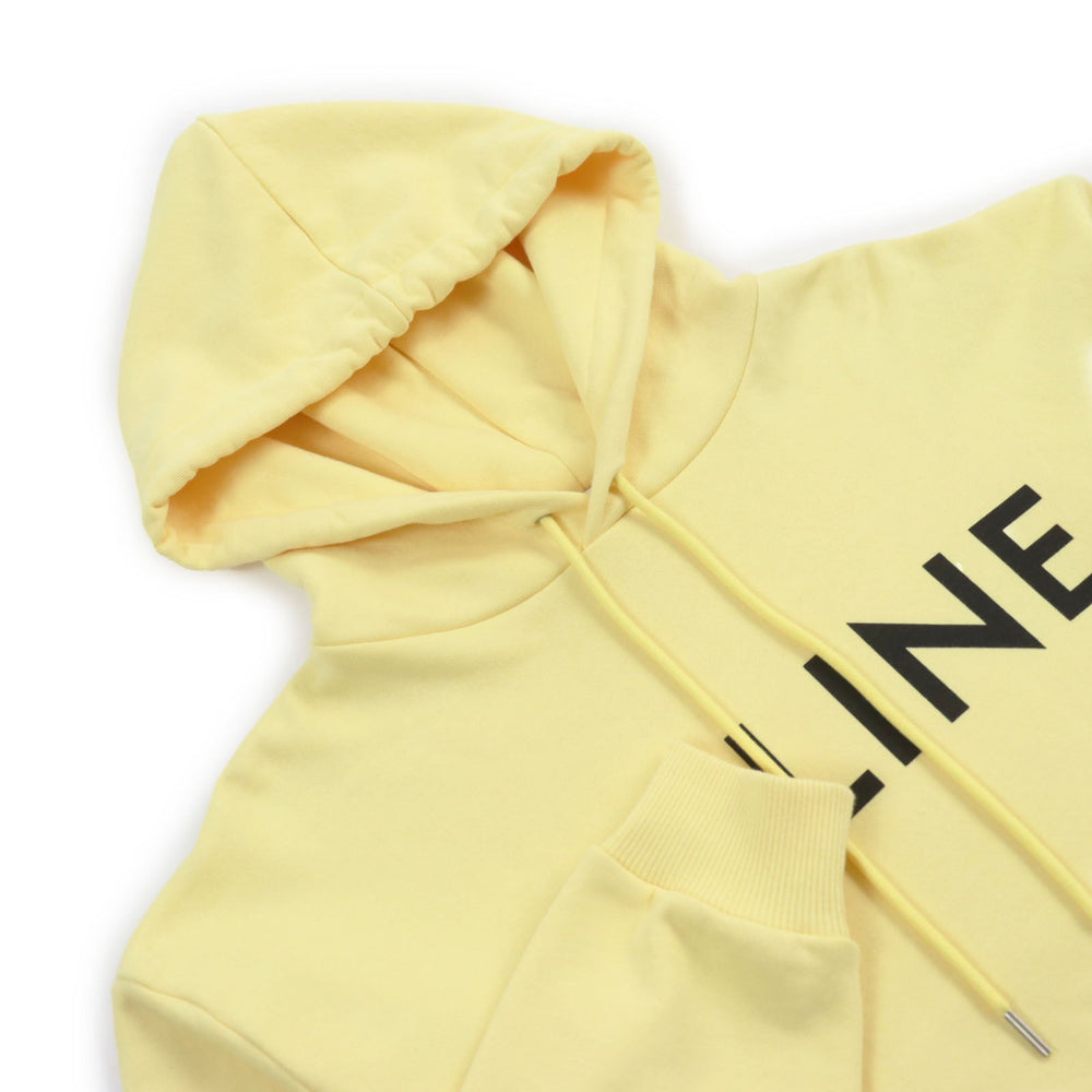 CELINE Hoodie 2Y321052H Main: 100% cotton yellow mens XS Used Authentic