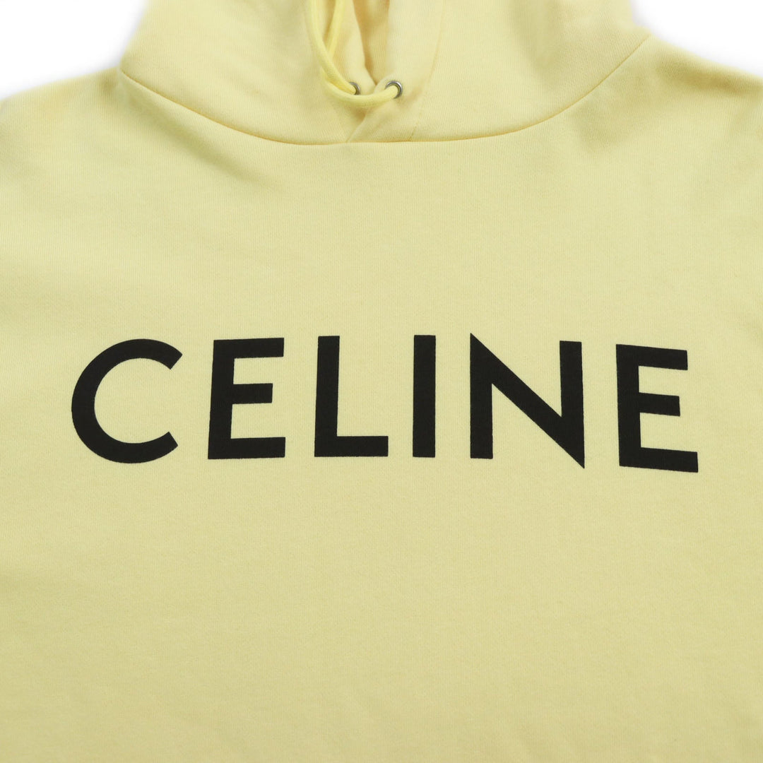 CELINE Hoodie 2Y321052H Main: 100% cotton yellow mens XS Used Authentic
