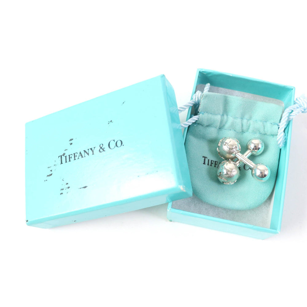 TIFFANY&Co. cuffs Main�FSV925 Silver mens Used Authentic