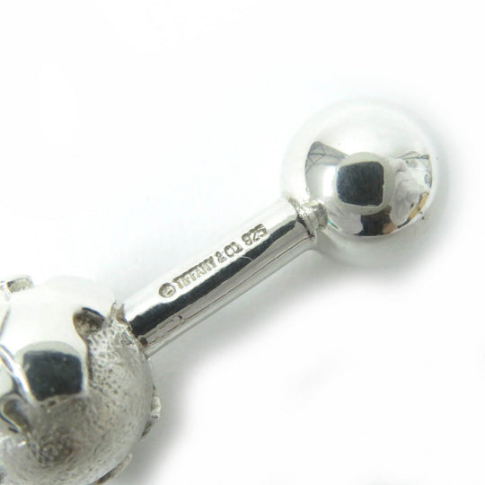 TIFFANY&Co. cuffs Main�FSV925 Silver mens Used Authentic