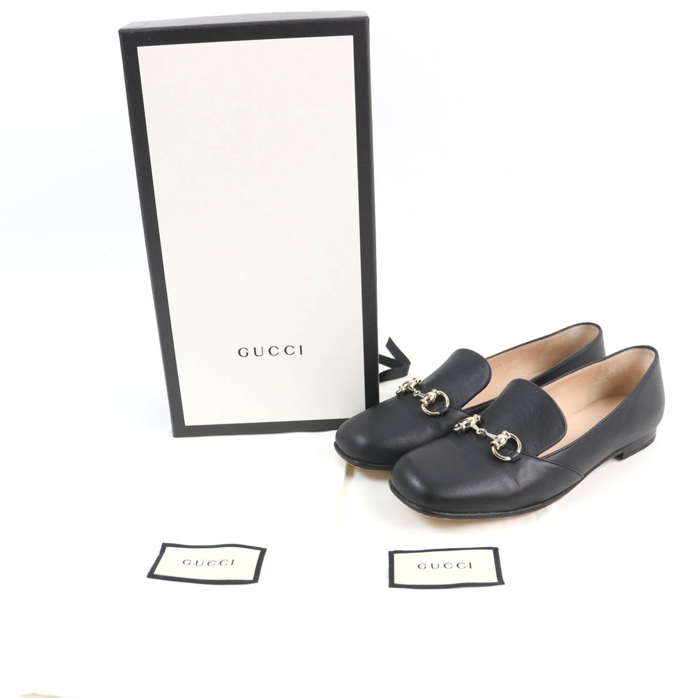 GUCCI pumps 466702 Main: Leather black Women 36.5 Used Authentic