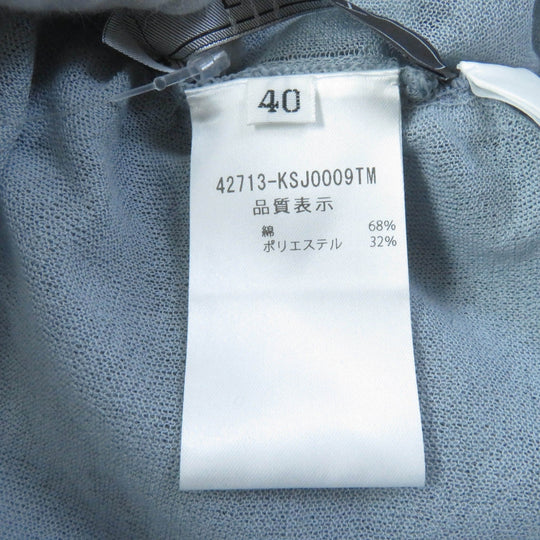 FOXEY cardigan 42713 Main: 68% cotton, Main: 32% polyester Light blue Mirage Women 40 Used Authentic