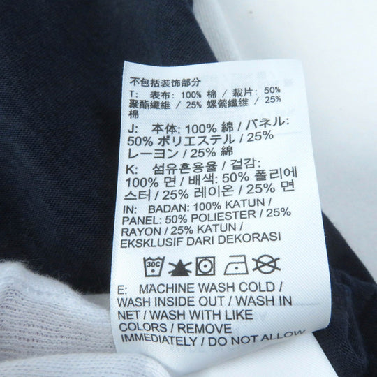 Sacai Short sleeve T-shirt Main: 100% cotton, part: 50% polyester, part: 25% rayon, part: 25% cotton Multi Women S Used Authentic