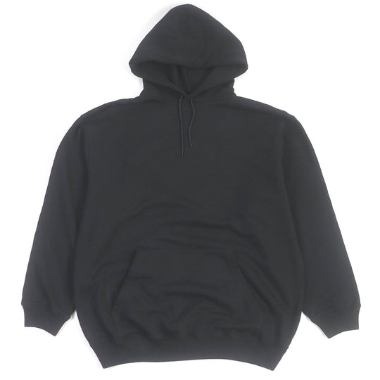 BALENCIAGA Hoodie 508184 Main: 100% cotton black mens XS Used Authentic